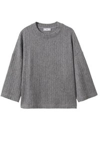 Mango Strickpullover - mottled grey