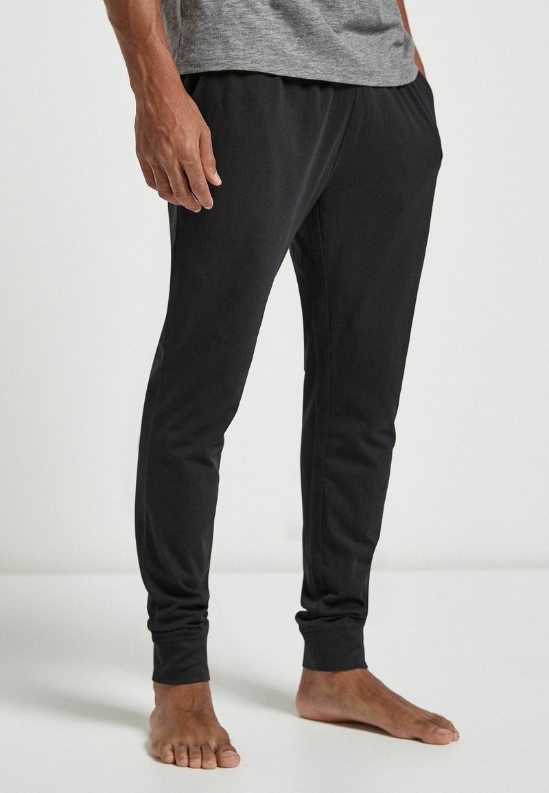 Next CUFFED PYJAMA BOTTOMS 2 PACK Pyjamahousut/shortsit black grey