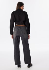 Twist DOUBLE PIECE LOOK - Košilová halenka  - black