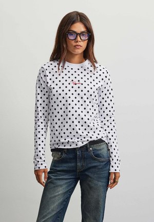 Pegador, PEGADOR REGULAR LONGSLEEVE ALMERIA - Long sleeved top - weiß