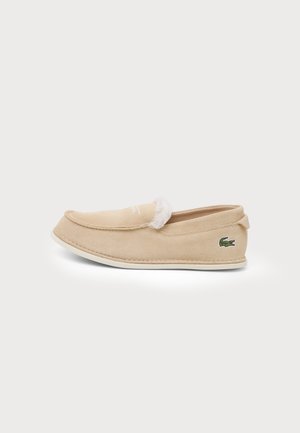Lacoste AUBREY  - Chaussons - nat/off wht