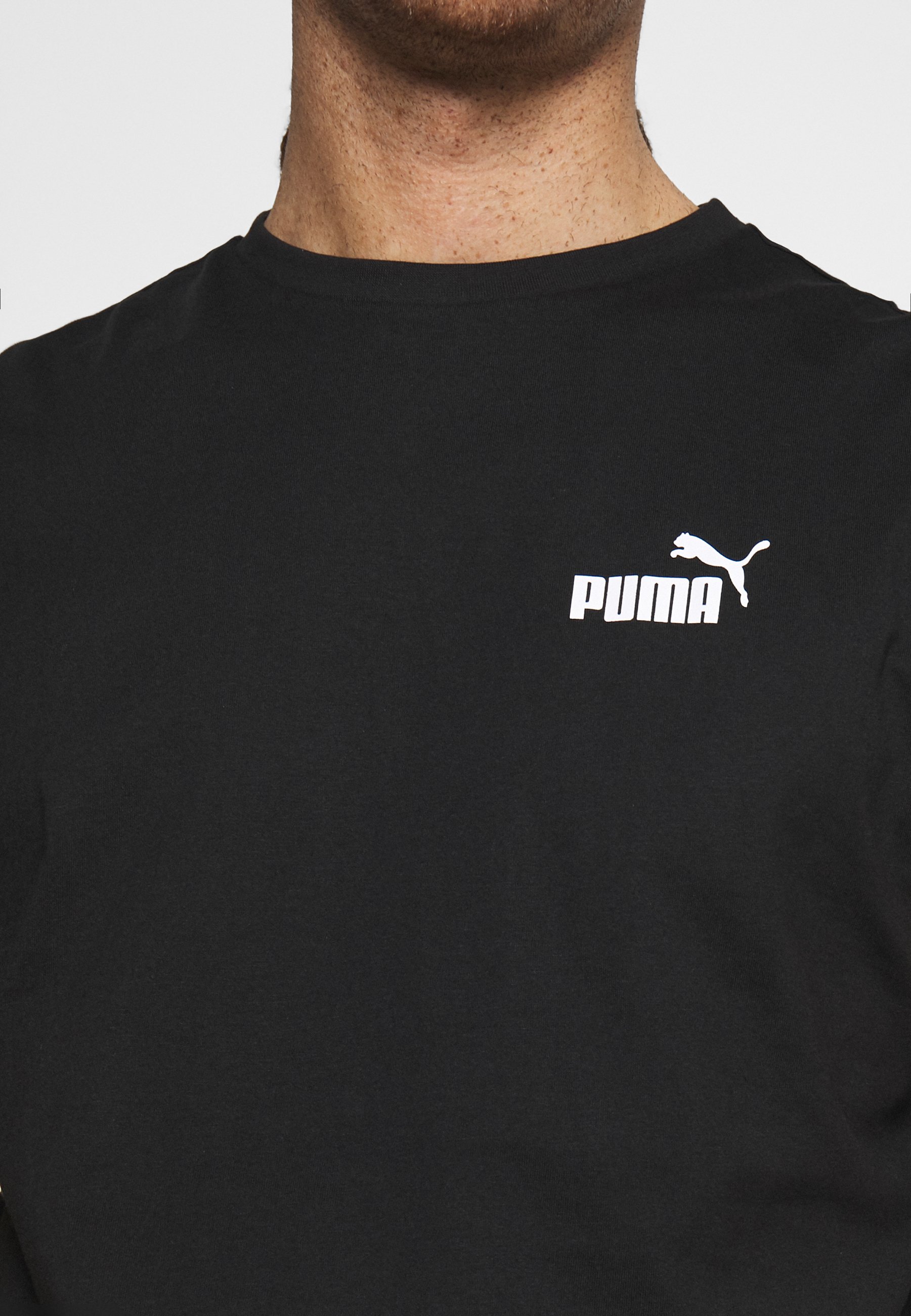 Puma ESS SLEEVELESS TEE - Viršus - puma black/juoda - Zalando.lt