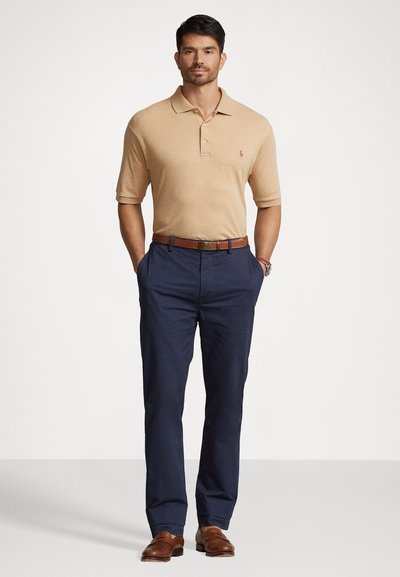 Polo Ralph Lauren Big & Tall SOFT COTTON POLO SHIRT - Bluză polo - classic camel heather