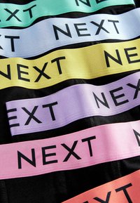 Next 10 PACK - Boxerkalsong - black bright contrast waistbands