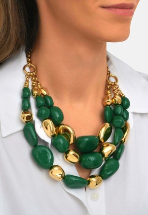 Satellite Paris, LOULOU - Collier - vert et or