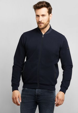 Zip-up sweatshirt - marine