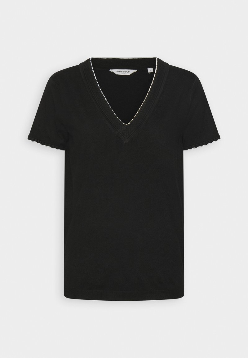 Naf Naf T-shirt basic zwart