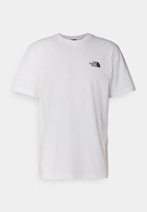 The North Face SIMPLE DOME TEE - T-Shirt print - white