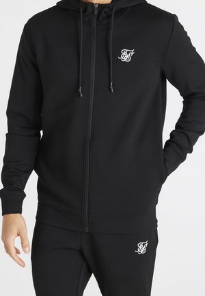 Sudadera con cremallera - black