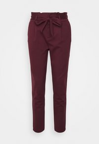Vero Moda Tygbyxor - bordeaux