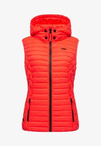 Unselected, neon coral