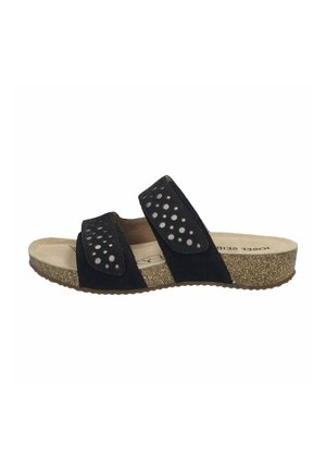 TONGA - Mules - schwarz kombi