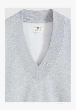 Levi's®, VINTAGE VNECK SWEATSHIRT SILVER HEATHER - Felpa - medium grey heather b b greys