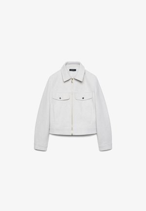 Calliope, CAPOSPALLA TINTA UNITA - Light jacket - bianco