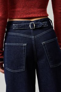 BDG Urban Outfitters LOGAN RINSE - Wide leg - rinse denim