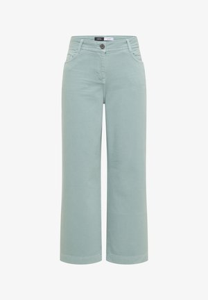 Cecil, 7/8 HIGH WAIST JEANS IM LOOSE FIT - Wide Leg - crystal mint