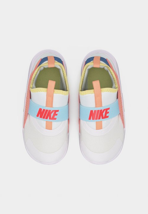 Nike FLEX RUNNER 4 TD UNISEX - Road running shoes - summit white/life lime/arctic orange/hot lava/glacier blue/work blue — photo 5