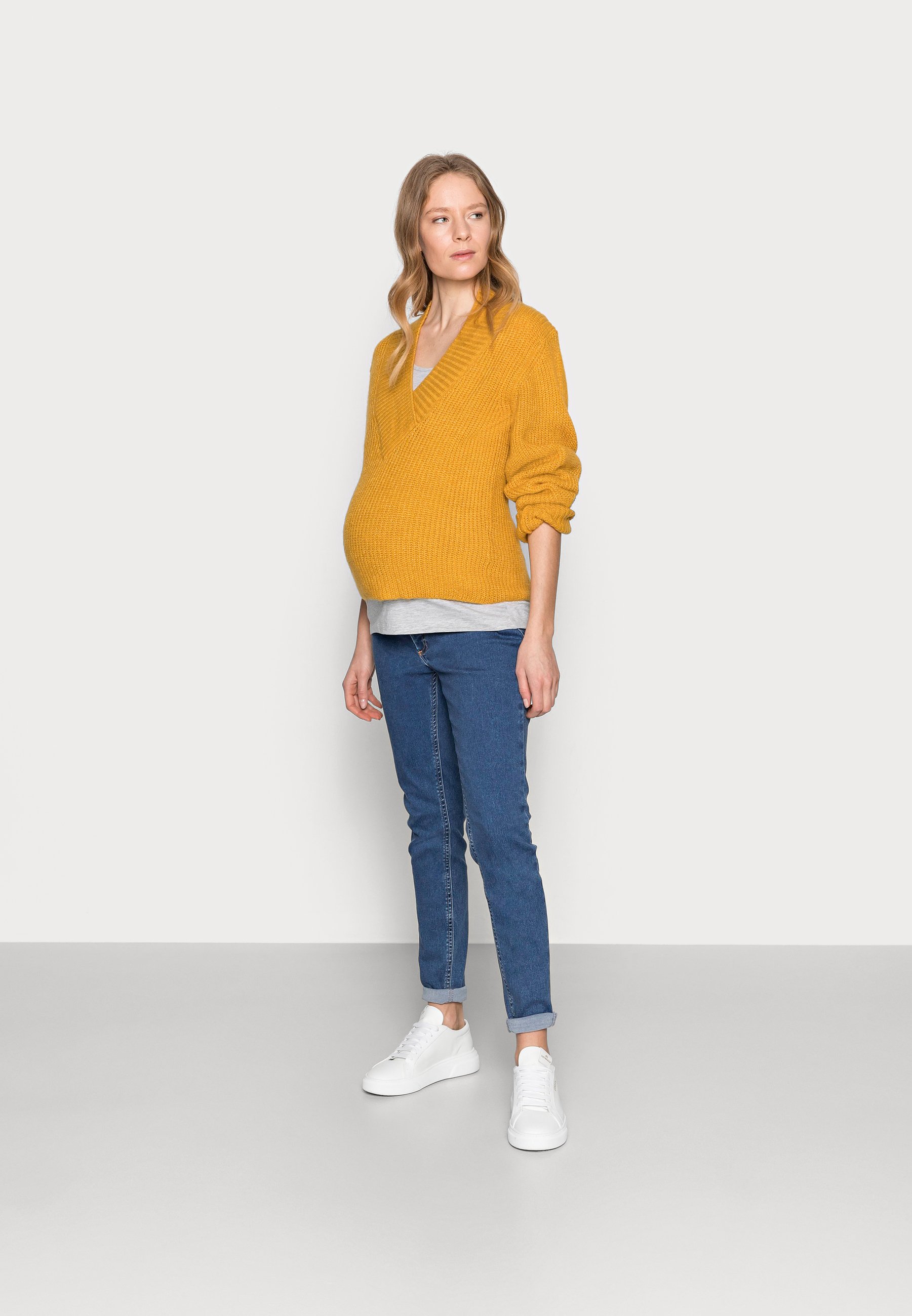 Anna Field MAMA Jeans Skinny Fit - blue denim/blu denim - Zalando.it