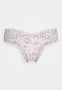 Lindex IRIS THONG 3 PACK - Tanga - black