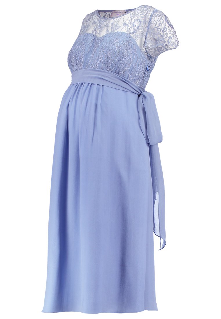 Seraphine Cocktailjurk lichtblauw Seraphine Cocktailjurk lichtblauw