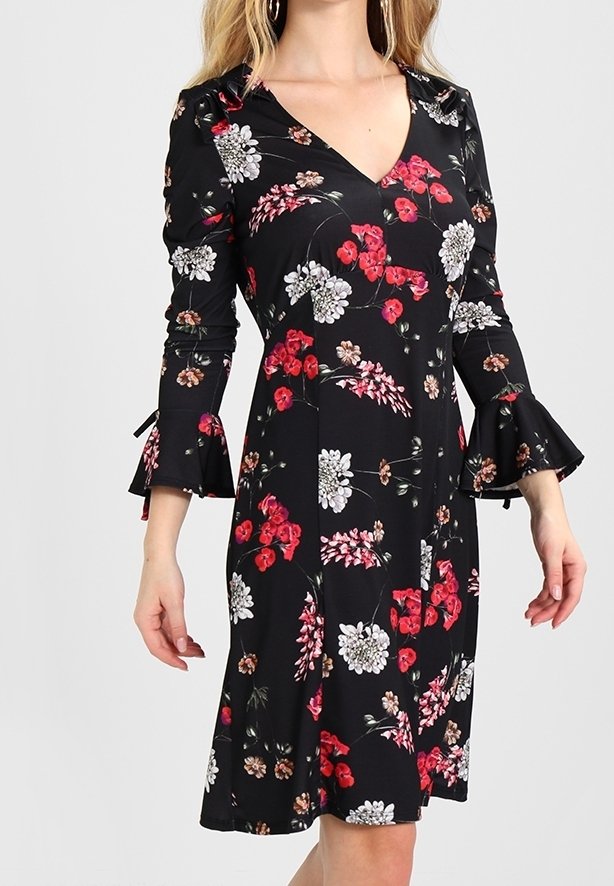 Wallis Petite Jerseyklänning - black