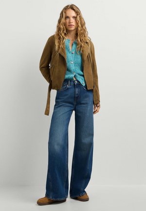 Pepe Jeans, BELLE HW FLARE CONTRAST - Flared Jeans - oz blue rigid denim