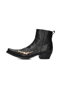 Cowboy-/Bikerlaarsjes - zwart