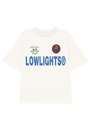 LOW LIGHTS STUDIOS®, ELITIST - Trükipildiga T-särk - ecru