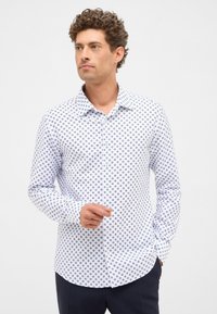 Eterna LINEN SHIRT - SLIM FIT - Overhemd - blau