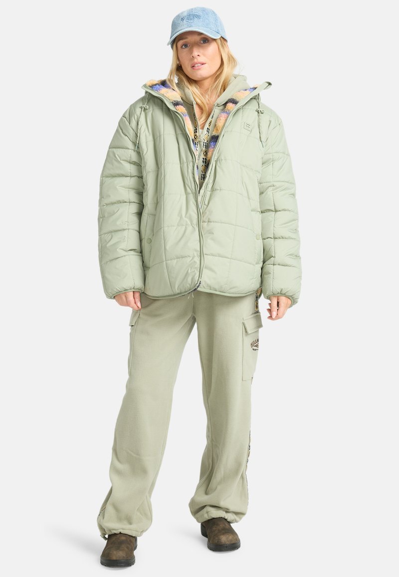 Billabong HAPPY CAMPER - PUFFER - Winter jacket - ghj/mint - Zalando