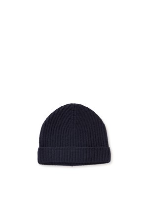 United Colors of Benetton, BEANIE IN 100%  IN CARDIGAN STITCH... - Beanie - dark blue