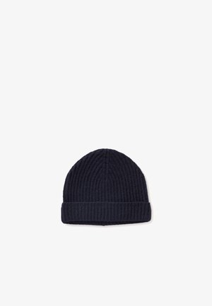 United Colors of Benetton, BEANIE IN 100% IN CARDIGAN STITCH... - Gorro - dark blue