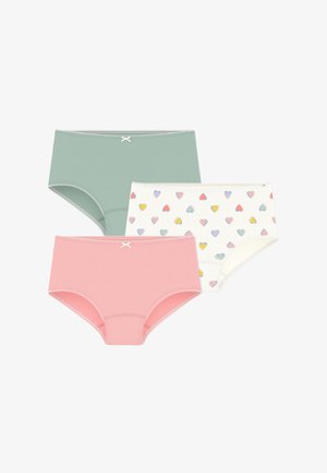 Petit Bateau, 3 PACK - Slip - white pink green