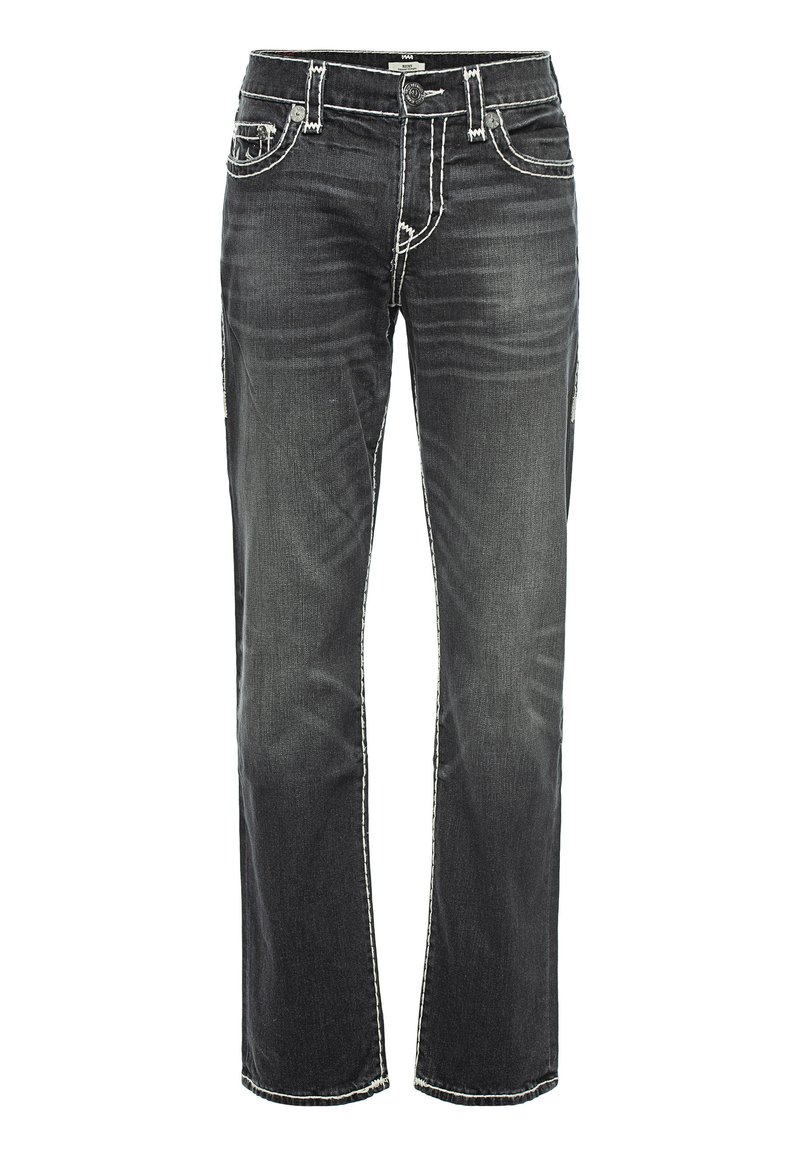 True Religion RICKY SUPER T - Jeans Straight Leg - populous black 