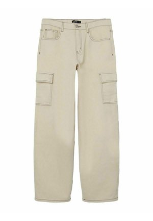 Brandit Pure Hommes Vintage Pantalon Moto Voyage Cargo Pantalon Gris