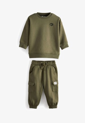 UTILITY SET - Sudadera - khaki green