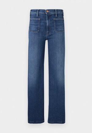 HUSTLER ROLLER PATCH - Relaxed fit -farkut - blue denim