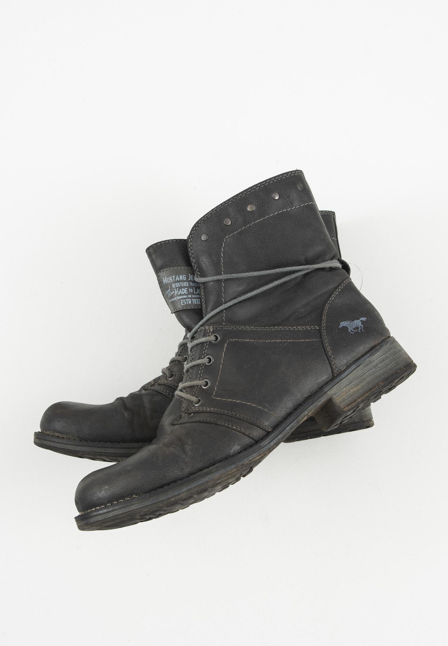 Mustang Botines con cordones - schwarz/negro - Zalando.es