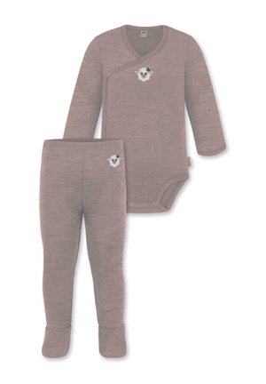 WICKEL LANGARM KAITAIA UND DALE SET - Unterhose lang - rosa