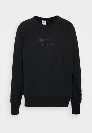 M M NSW NIKE AIR FT CREW - Sweatshirt - black