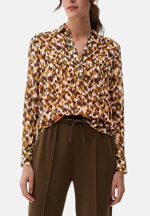 Blouse - multicolored   olive   orange