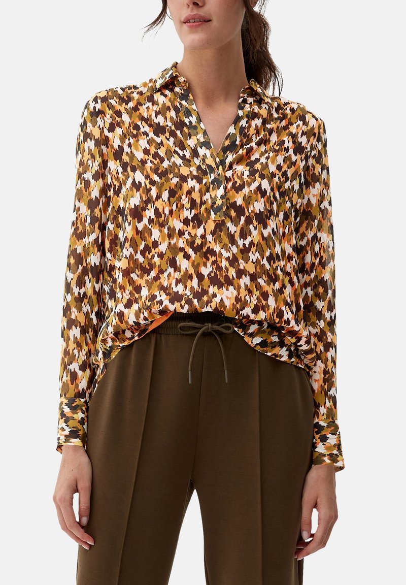 s.Oliver Bluse - multicolored olive orange
