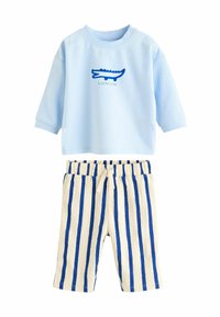 Next - REGULAR FIT - 2 PIECE SET - Tepláková súprava - blue crocodile Miniatúrny obrázok 1