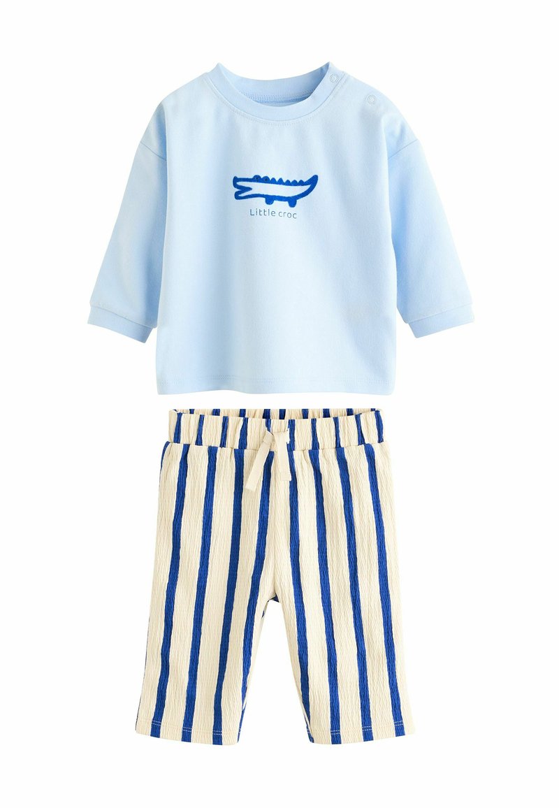 Next - REGULAR FIT - 2 PIECE SET - Tepláková súprava - blue crocodile, Zväčšiť