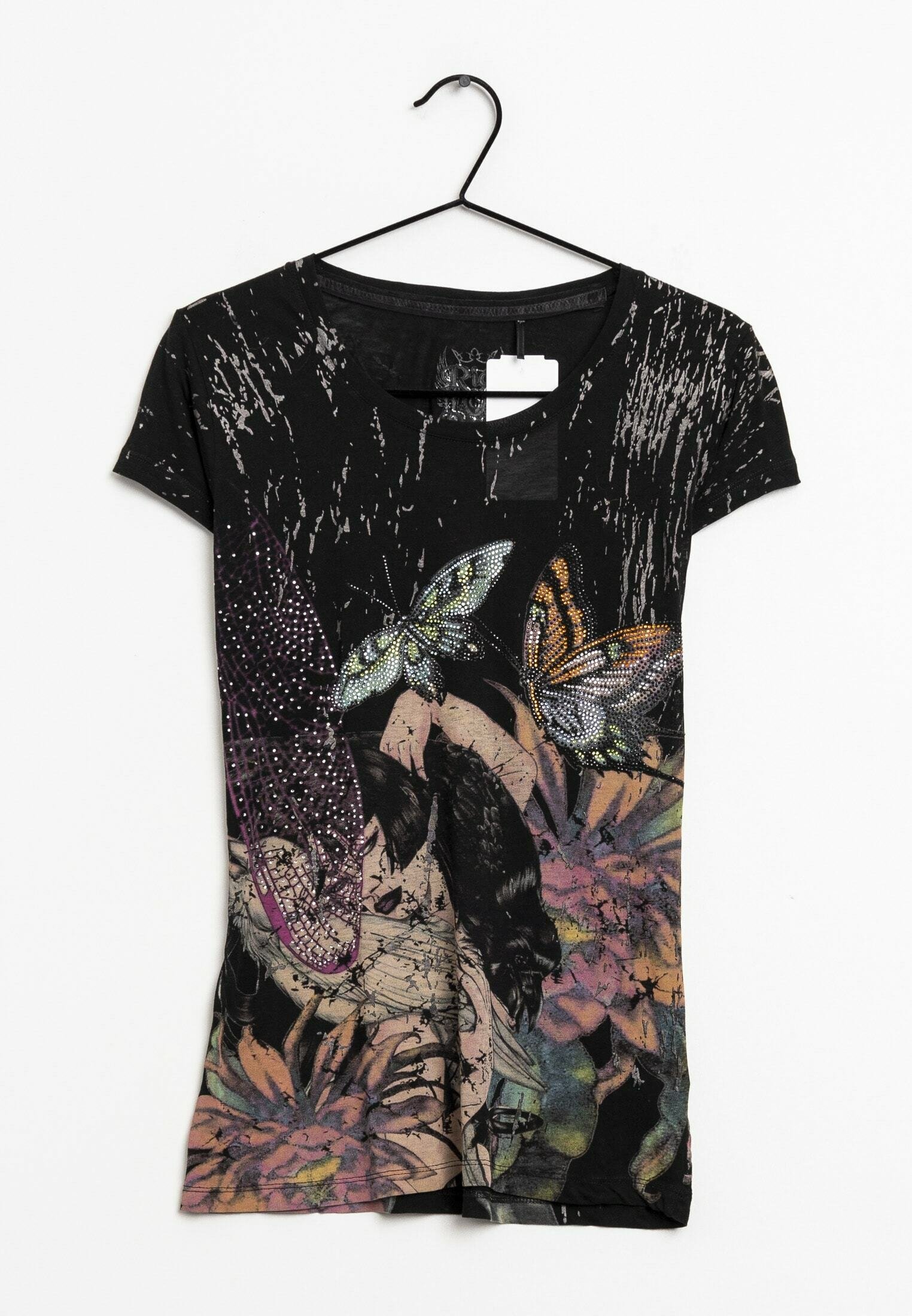 Rich \u0026 Royal T-shirt med print - black 