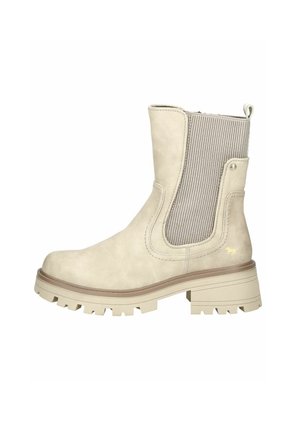 Mustang Bottines à plateau - beige