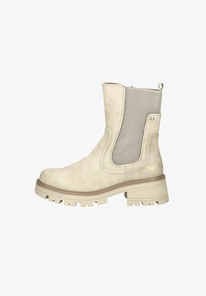 Mustang Platform ankle boots - beige