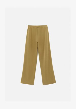 OXXO, STRAIGHT HIGH WAIST - Pantaloni - khaki