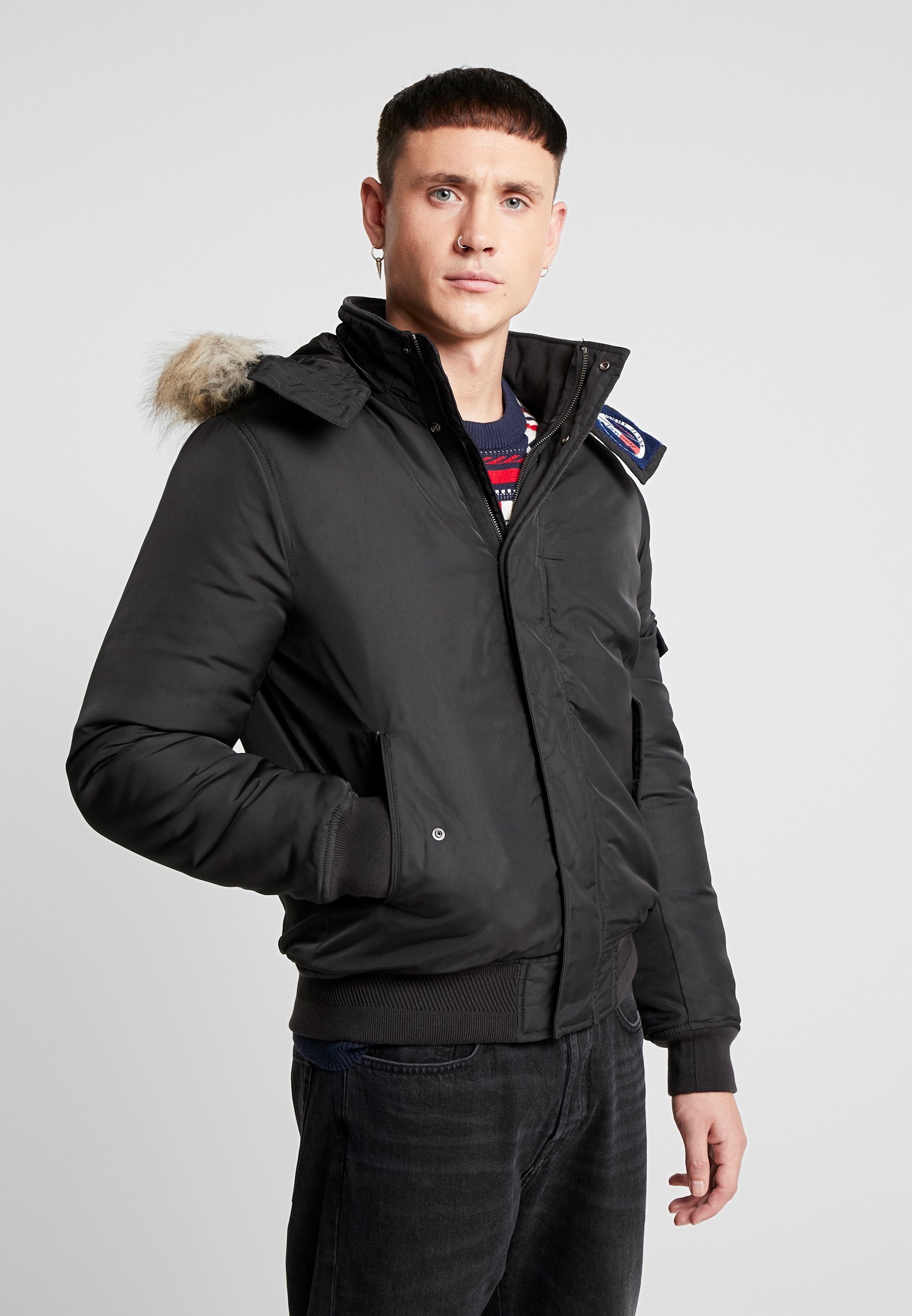 TECH JACKET Vinterjacka black TECH JACKET Vinterjacka black