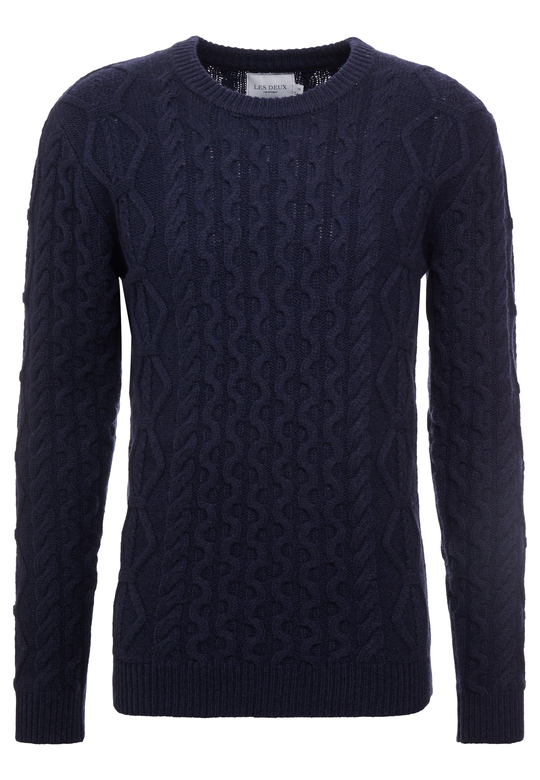 Les Deux PIGALLE CABLE Trui dark navy Zalando.nl Les Deux PIGALLE CABLE Trui dark navy Zalando.nl